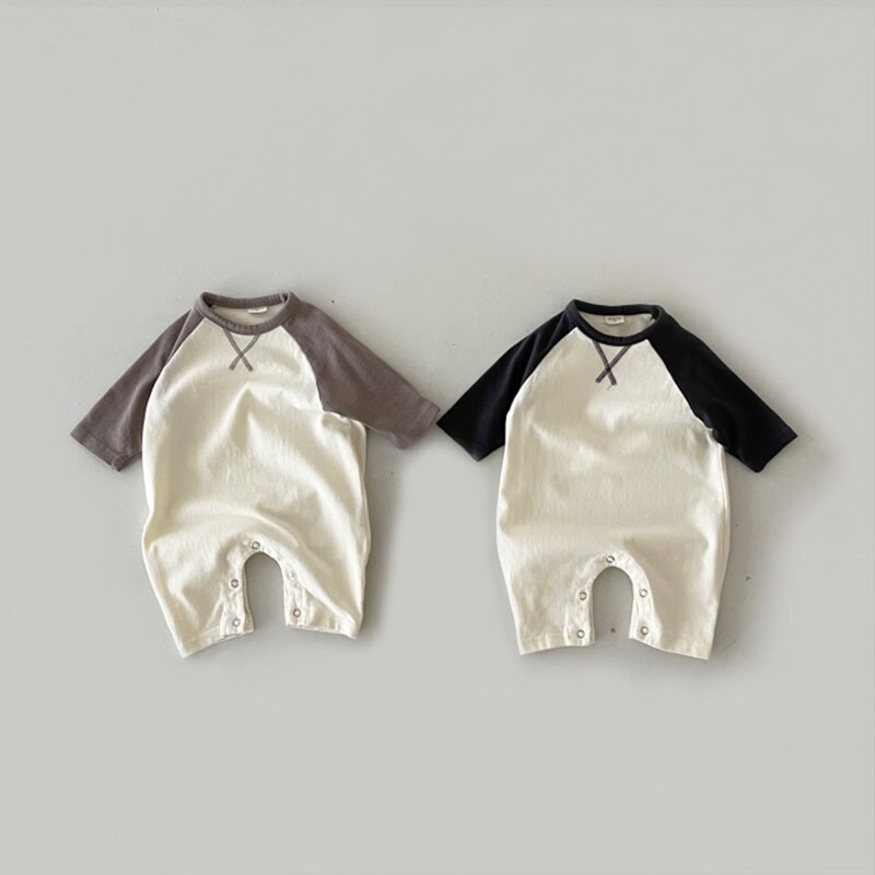 New Baby Long Sleeve Romper Cotton Infant Loose Jumpsuit Spring Autumn Newborn Boy Girl Clothes 2023 New Baby Clothing